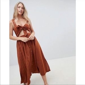 Free people cutout maxi dress